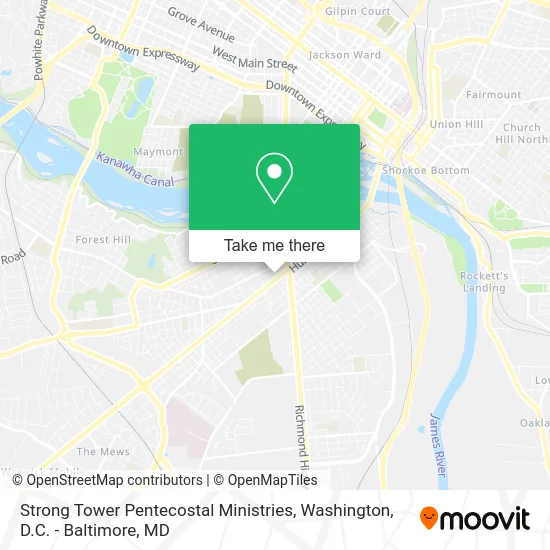 Strong Tower Pentecostal Ministries map