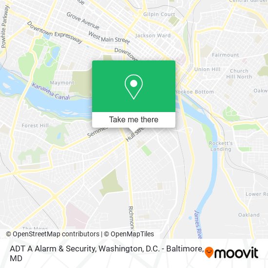 ADT A Alarm & Security map