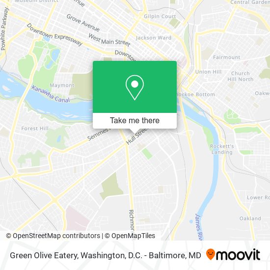 Green Olive Eatery map