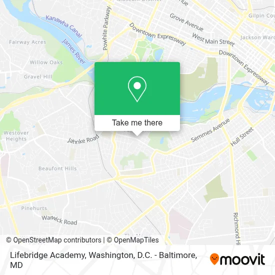 Lifebridge Academy map