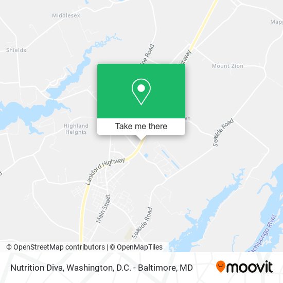 Mapa de Nutrition Diva