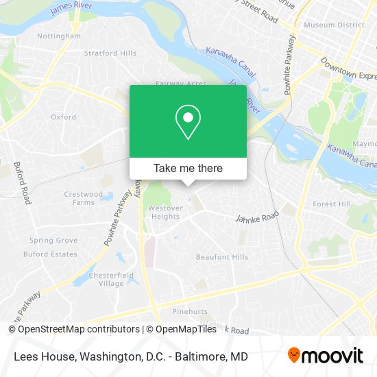 Lees House map
