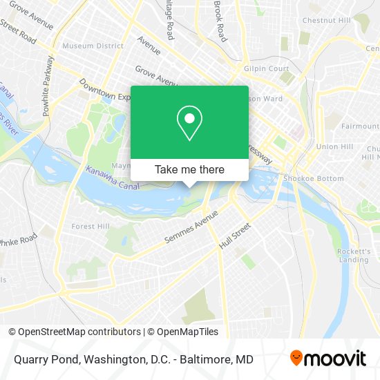 Quarry Pond map