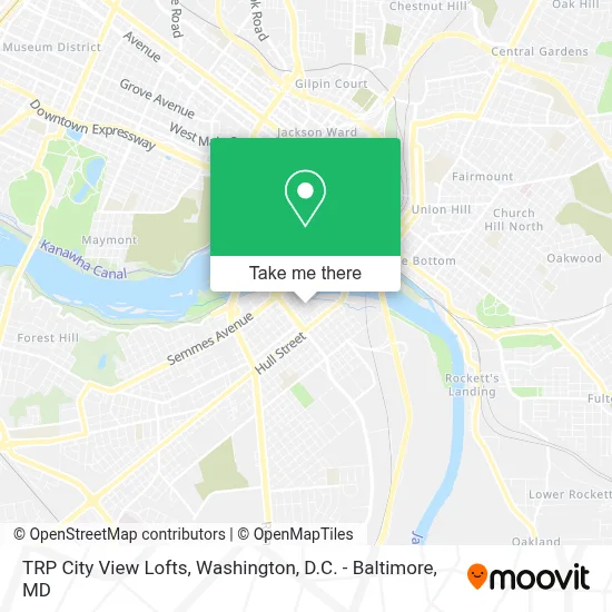 TRP City View Lofts map