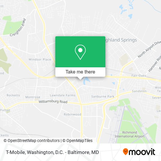 Mapa de T-Mobile