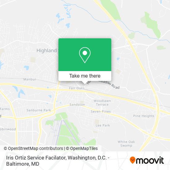 Mapa de Iris Ortiz Service Facilator