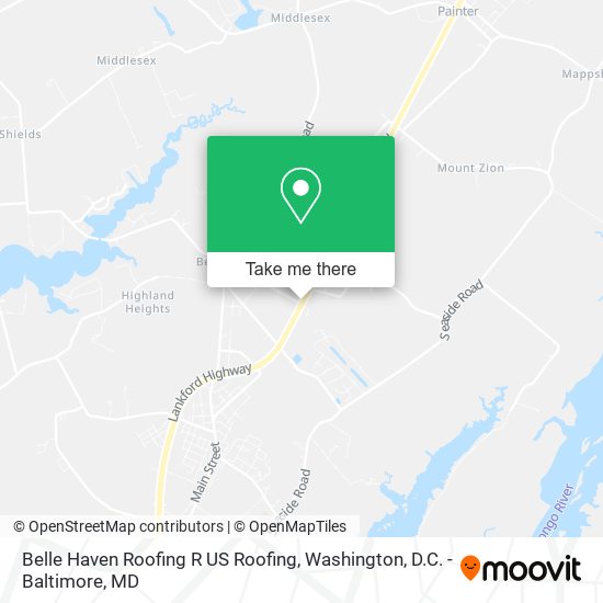 Mapa de Belle Haven Roofing R US Roofing