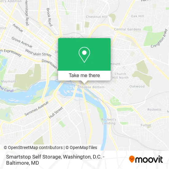 Smartstop Self Storage map