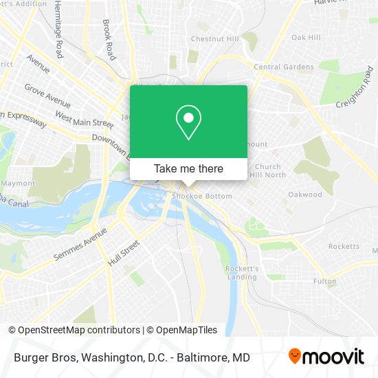 Mapa de Burger Bros