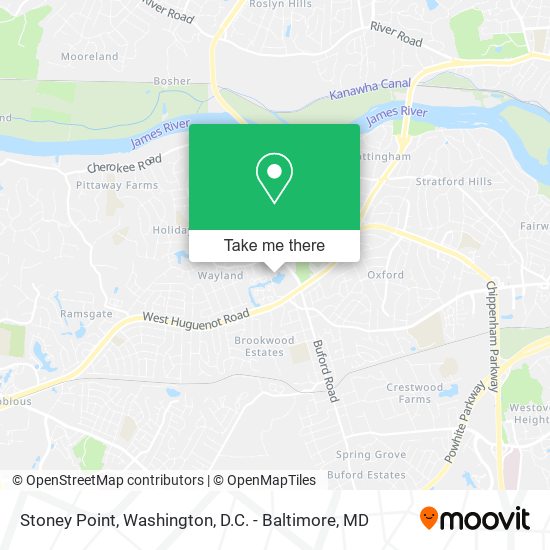Stoney Point map