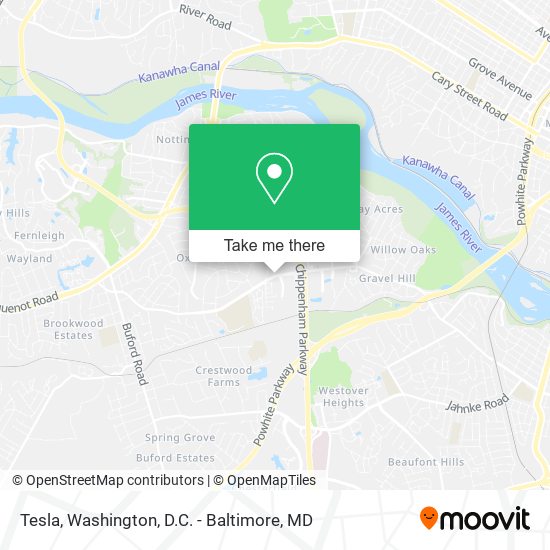 Mapa de Tesla