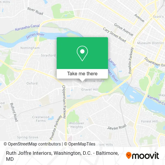 Ruth Joffre Interiors map