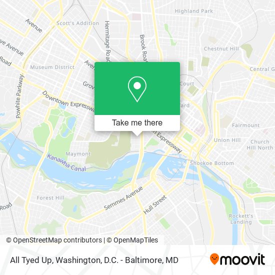 All Tyed Up map