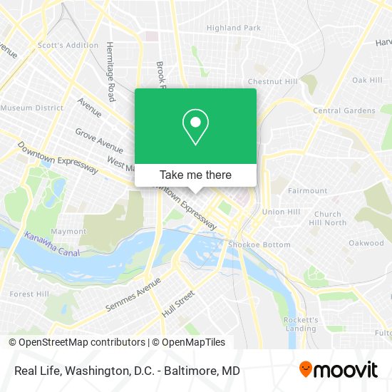 Real Life map