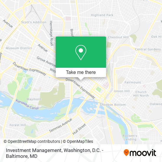 Mapa de Investment Management