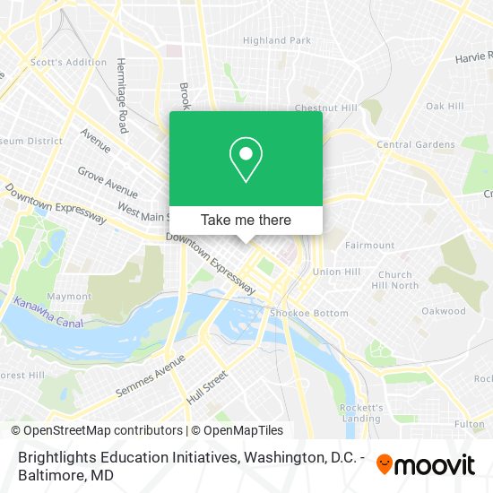 Mapa de Brightlights Education Initiatives
