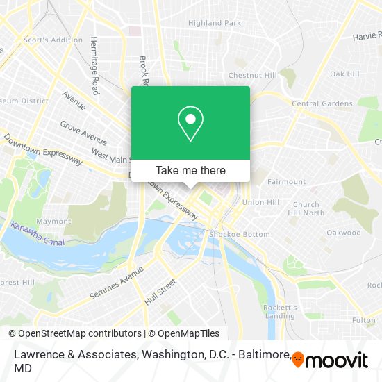 Lawrence & Associates map