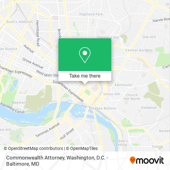 Commonwealth Attorney map