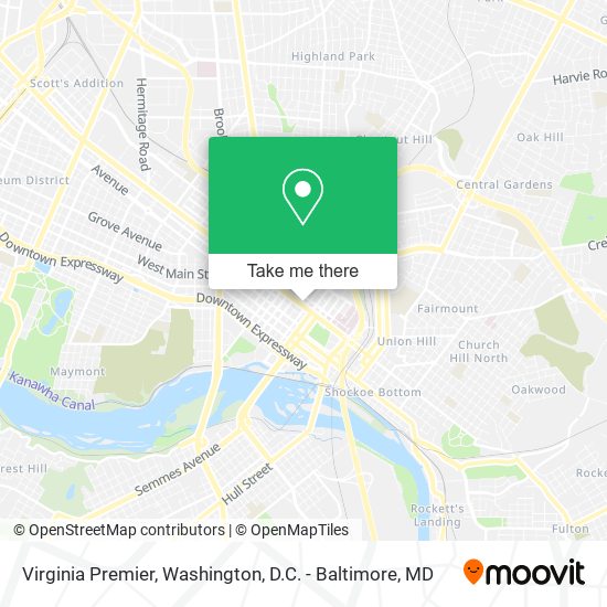 Virginia Premier map