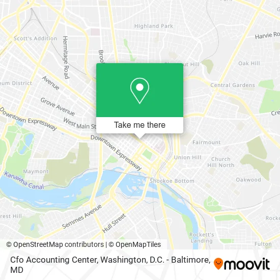 Mapa de Cfo Accounting Center