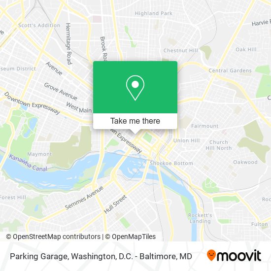 Parking Garage map