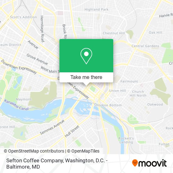 Sefton Coffee Company map