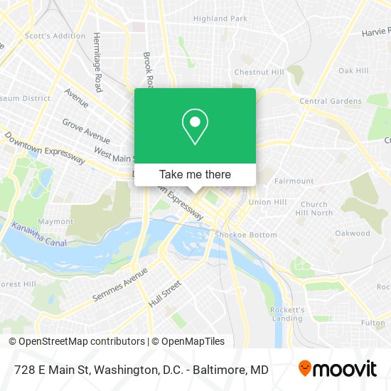 728 E Main St map