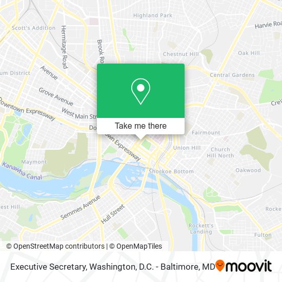 Executive Secretary map