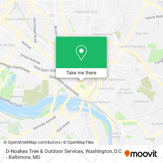 D-Noakes Tree & Outdoor Services map