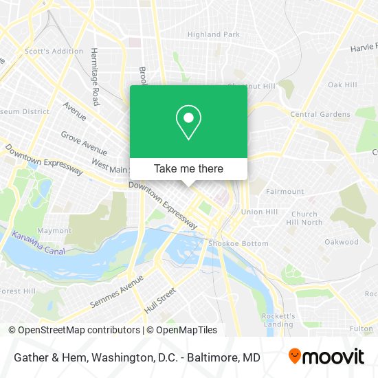 Gather & Hem map