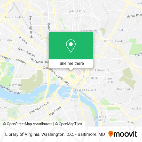 Library of Virginia map