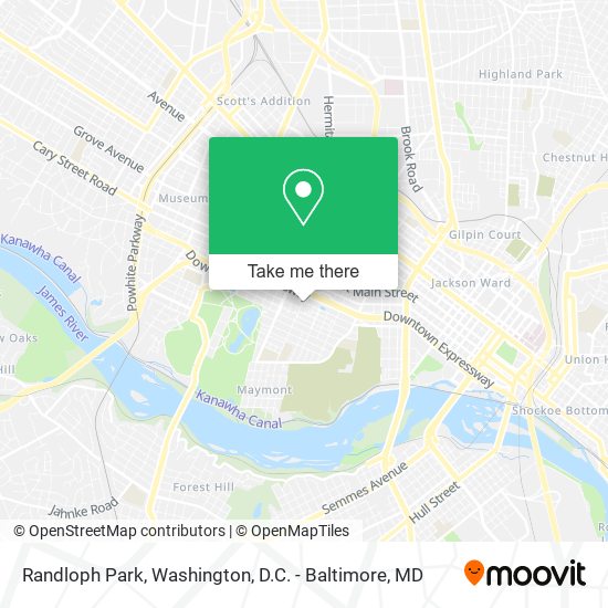 Mapa de Randloph Park