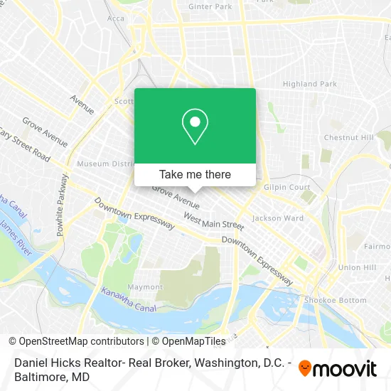 Daniel Hicks Realtor- Real Broker map