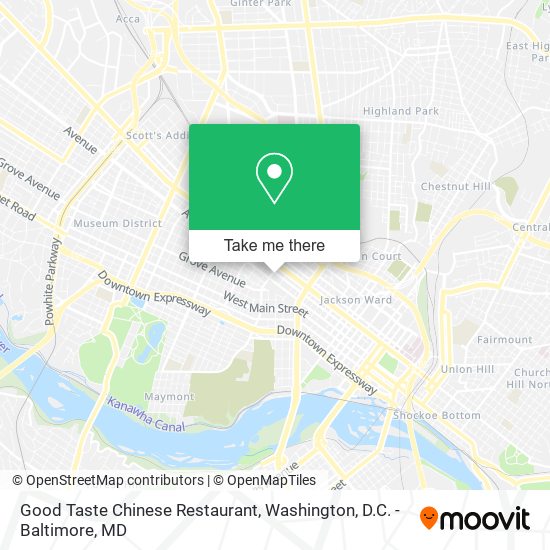 Mapa de Good Taste Chinese Restaurant