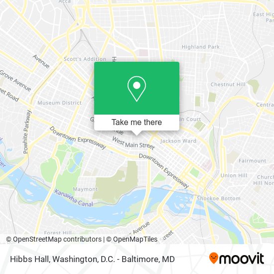 Hibbs Hall map