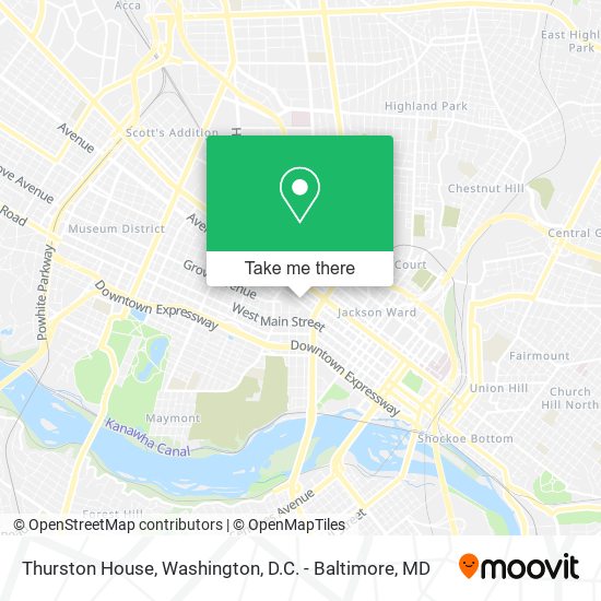 Thurston House map