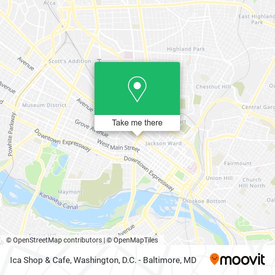 Ica Shop & Cafe map