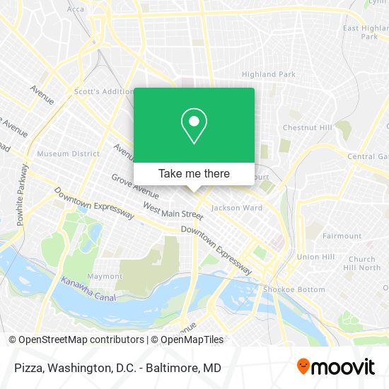 Pizza map