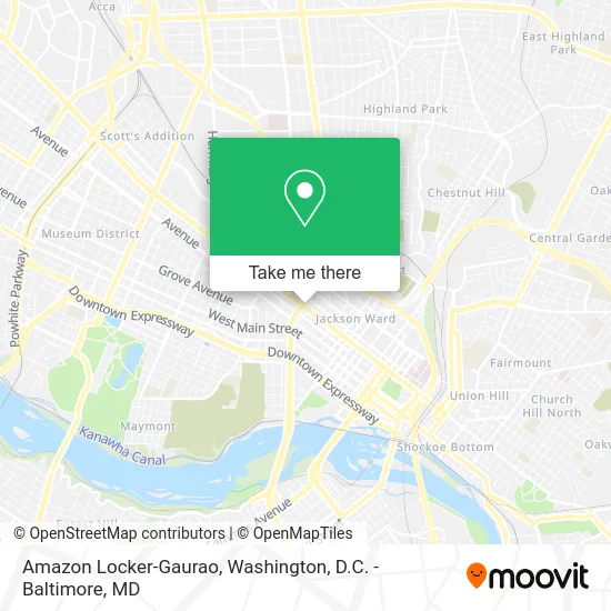 Amazon Locker-Gaurao map