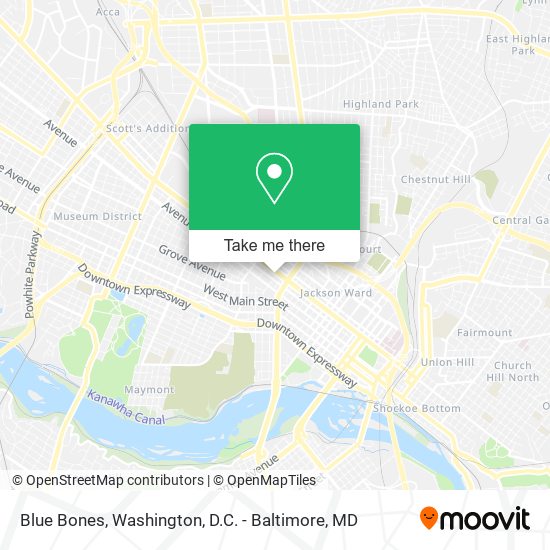 Blue Bones map