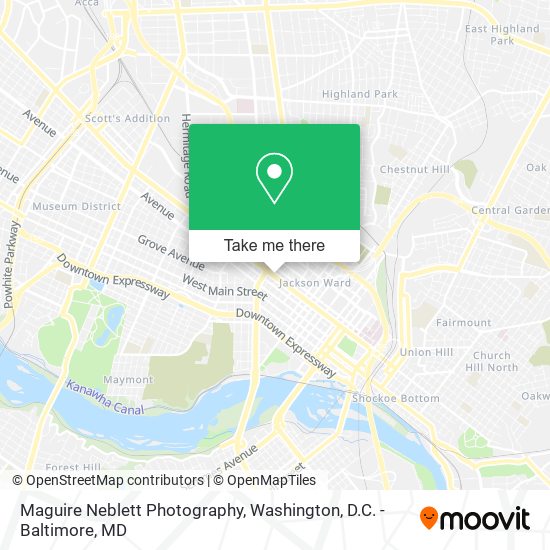 Mapa de Maguire Neblett Photography