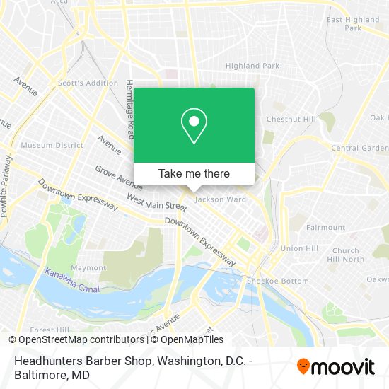 Headhunters Barber Shop map