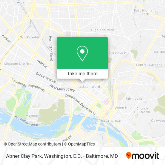 Abner Clay Park map