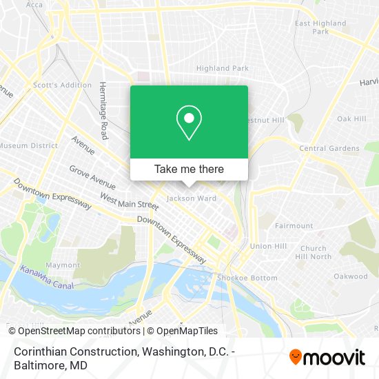 Mapa de Corinthian Construction