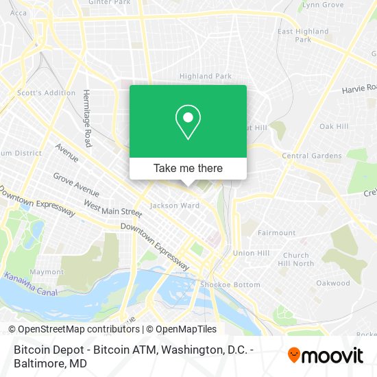 Mapa de Bitcoin Depot - Bitcoin ATM