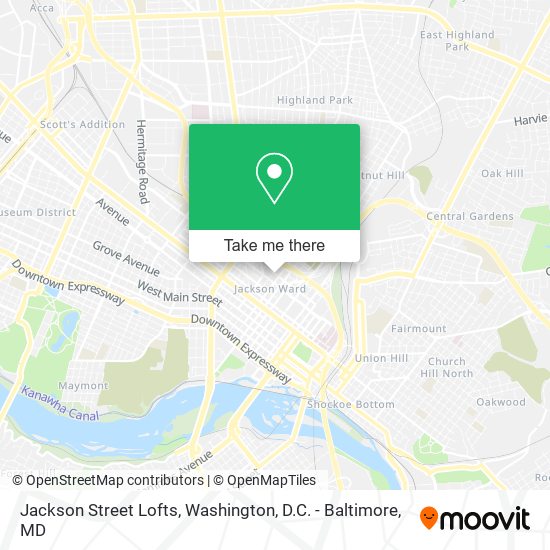 Mapa de Jackson Street Lofts
