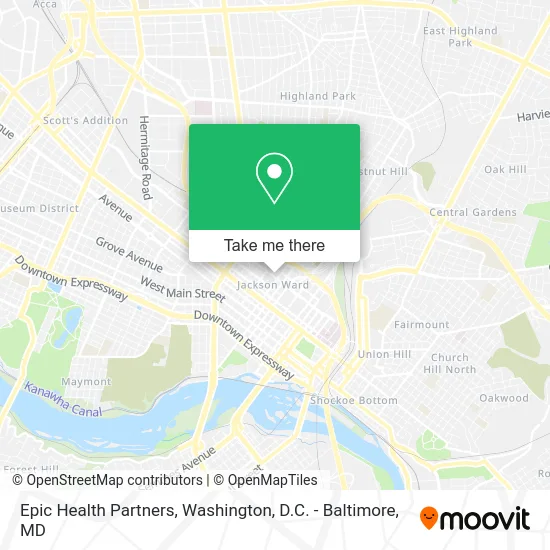 Epic Health Partners map