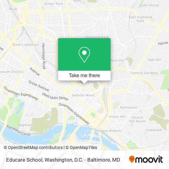 Mapa de Educare School