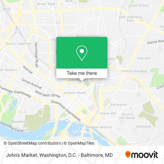 John's Market map