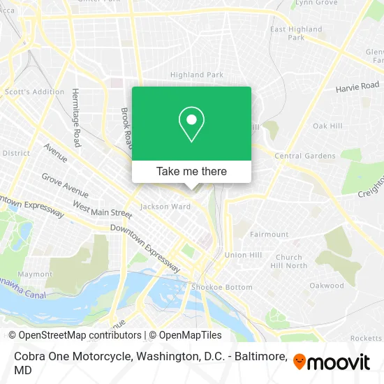 Cobra One Motorcycle map